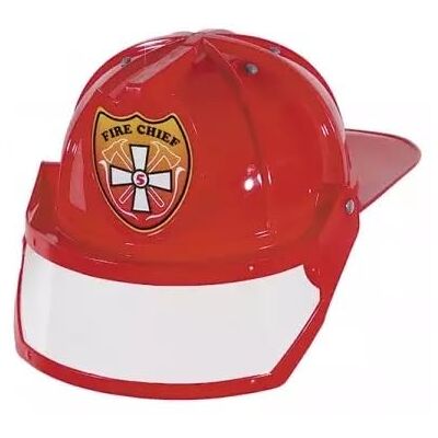 FYCAR Casque pompier adulte Rouge - Publicité FYCAR Casque pompier adulte Rouge - Publicité