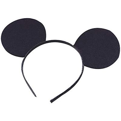 Bristol Novelty Novelty-MD104 MD104 Serre-tête avec Oreilles de Souris, Unisex Adult, Noir, taille unique - Publicité Bristol Novelty Novelty-MD104 MD104 Serre-tête avec Oreilles de Souris, Unisex Adult, Noir, taille unique - Publicité