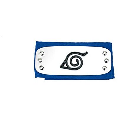 Naruto Konoha Bandeau Ninja Bleu - Publicité Naruto Konoha Bandeau Ninja Bleu - Publicité
