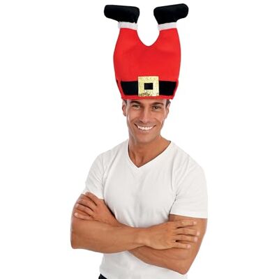 P'tit Clown Chapeaux de Noël Fantaisie Bonnet de Noel Adulte, Unisexe Parfait pour Compléter Costume Fête de Fin d'Année, Christmas Plusieurs Modèles Taille Unique - Publicité P'tit Clown Chapeaux de Noël Fantaisie Bonnet de Noel Adulte, Unisexe Parfait pour Compléter Costume Fête de Fin d'Année, Christmas Plusieurs Modèles Taille Unique - Publicité