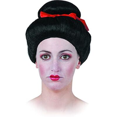 FYCAR Perruque Geisha avec Un Arc Perruques - Publicité FYCAR Perruque Geisha avec Un Arc Perruques - Publicité