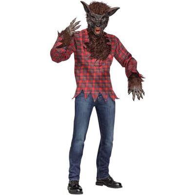 Fun World Costumes pour toutes les occasions FW5409BR loup-garou Costume Brown - Publicité Fun World Costumes pour toutes les occasions FW5409BR loup-garou Costume Brown - Publicité
