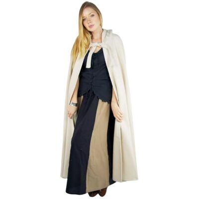 Leonardo Carbone® Cape médiévale classique Elinor Vêtements médiévaux pour femme et homme Cape pour homme Costume de Hobbit Vêtements LARP Viking Cosplay pour homme, Halloween, carnaval - Publicité Leonardo Carbone® Cape médiévale classique Elinor Vêtements médiévaux pour femme et homme Cape pour homme Costume de Hobbit Vêtements LARP Viking Cosplay pour homme, Halloween, carnaval - Publicité