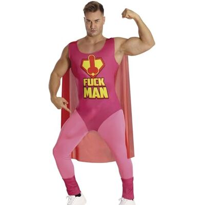 Costume de Héros Fuckman - Pour Homme - Publicité Costume de Héros Fuckman - Pour Homme - Publicité