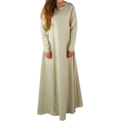 Leonardo Carbone® Robe Viking pour femme Design intemporel Pour carnaval, Halloween, cosplay, médiéval, viking 100 % viscose - Publicité Leonardo Carbone® Robe Viking pour femme Design intemporel Pour carnaval, Halloween, cosplay, médiéval, viking 100 % viscose - Publicité
