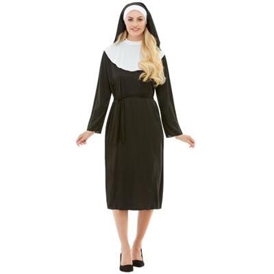 Funidelia Nun Costume - Noir - Féminin - Polyester - Déguisement - Publicité Funidelia Nun Costume - Noir - Féminin - Polyester - Déguisement - Publicité