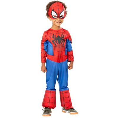 Déguisement Spider-Man Rubies pour enfants - 3/4 ans - Bleu/Rouge/Noir - Publicité Déguisement Spider-Man Rubies pour enfants - 3/4 ans - Bleu/Rouge/Noir - Publicité