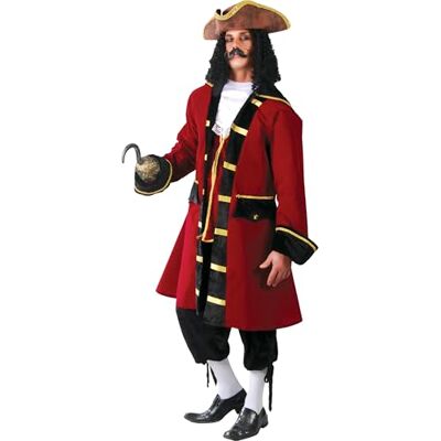 Déguisement Capitaine Pirate Fiestas Guirca Adulte M 48-50 - Costume - Publicité Déguisement Capitaine Pirate Fiestas Guirca Adulte M 48-50 - Costume - Publicité