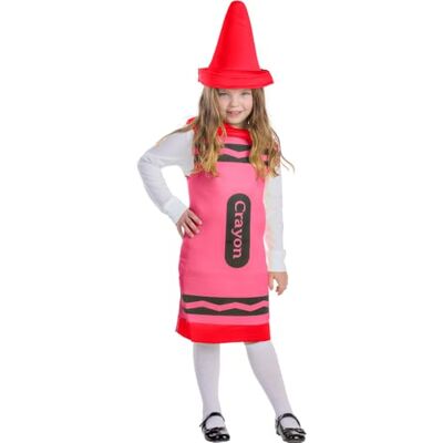 Dress Up America Costume De Crayon Pour Enfants Costume De Crayon Rouge Pour Filles Et Garçons Excellent Ensemble De Costumes De Jeu De Rôle - Publicité Dress Up America Costume De Crayon Pour Enfants Costume De Crayon Rouge Pour Filles Et Garçons Excellent Ensemble De Costumes De Jeu De Rôle - Publicité