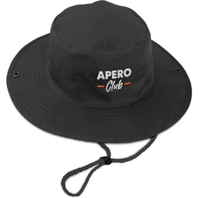 STC Chapeau à cordon noir Apero Club Noir Taille Unique - Publicité STC Chapeau à cordon noir Apero Club Noir Taille Unique - Publicité