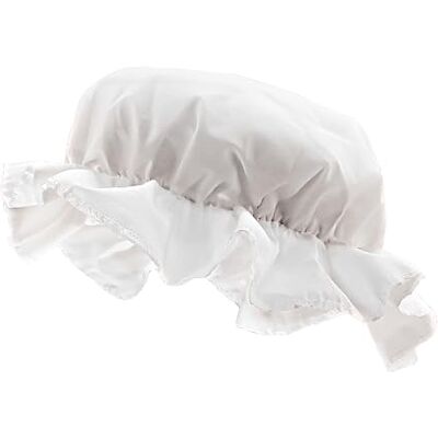 W WIDMANN MILANO Party Fashion Coiffe classique à volants, blanche, coiffe pour costumes baroques, médiévaux, de servante - Publicité W WIDMANN MILANO Party Fashion Coiffe classique à volants, blanche, coiffe pour costumes baroques, médiévaux, de servante - Publicité