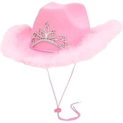Toyland ® Chapeau de cowboy 38 cm (15") avec lumières LED clignotantes et bordure en plumes Festivals, concerts, déguisements et accessoires pour enterrement de vie de jeune fille - Publicité Toyland ® Chapeau de cowboy 38 cm (15") avec lumières LED clignotantes et bordure en plumes Festivals, concerts, déguisements et accessoires pour enterrement de vie de jeune fille - Publicité