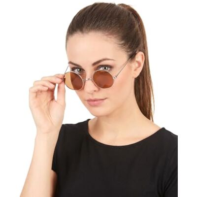 DEGUISE TOI Lunettes rondes marrons de hippie adulte Marron - Publicité DEGUISE TOI Lunettes rondes marrons de hippie adulte Marron - Publicité