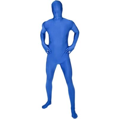 Combinaison intégrale bleue Morphsuits - Costume - Publicité Combinaison intégrale bleue Morphsuits - Costume - Publicité