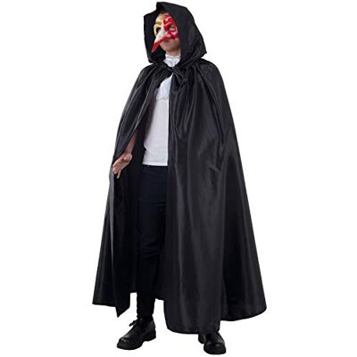 FYCAR Cape Capuche Noire Vénitienne - Publicité FYCAR Cape Capuche Noire Vénitienne - Publicité
