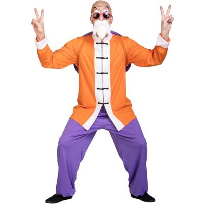Funidelia Muten-Roshi Dragon Ball - Orange - Costume - Publicité Funidelia Muten-Roshi Dragon Ball - Orange - Costume - Publicité