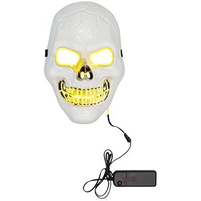 Boland - LED masque Killer skull - Adulte - Halloween - Publicité Boland - LED masque Killer skull - Adulte - Halloween - Publicité