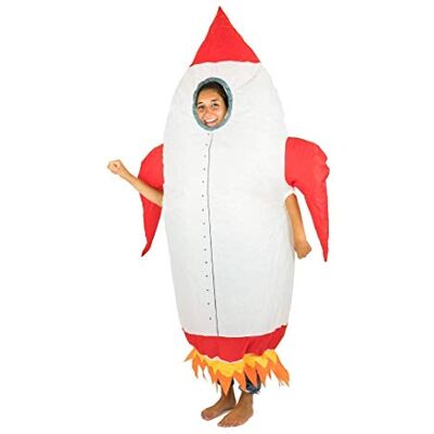 Bodysocks Costume de fusée gonflable - Publicité Bodysocks Costume de fusée gonflable - Publicité