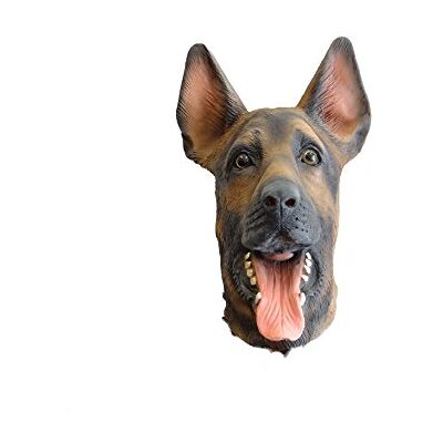 Rubber Johnnies Berger Allemand Chien-Loup Masque Latex Animal Chien Masque Déguisement - Publicité Rubber Johnnies Berger Allemand Chien-Loup Masque Latex Animal Chien Masque Déguisement - Publicité