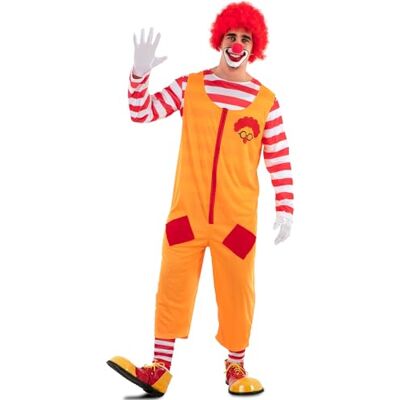 EUROCARNAVALES Déguisement Clown McDonald Adulte - Publicité EUROCARNAVALES Déguisement Clown McDonald Adulte - Publicité