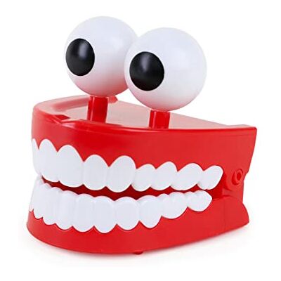 Toyland ® Wind Up Chattering Teeth Jouets Fantaisie Remplisseurs de Sacs de fête - Publicité Toyland ® Wind Up Chattering Teeth Jouets Fantaisie Remplisseurs de Sacs de fête - Publicité