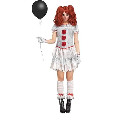 Fun World Penny Vice Costume de clown d'horreur pour femme Carnevil Taille : M Déguisement d'horreur pour Halloween, carnaval et fête à thème - Publicité Fun World Penny Vice Costume de clown d'horreur pour femme Carnevil Taille : M Déguisement d'horreur pour Halloween, carnaval et fête à thème - Publicité