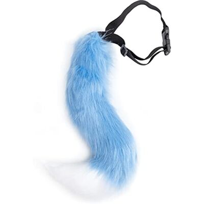 DRESHOW Queue de Fourrure de Renard Cosplay Costume Fête Super énorme Queue Moelleuse Pour Adolescent Adulte - Publicité DRESHOW Queue de Fourrure de Renard Cosplay Costume Fête Super énorme Queue Moelleuse Pour Adolescent Adulte - Publicité