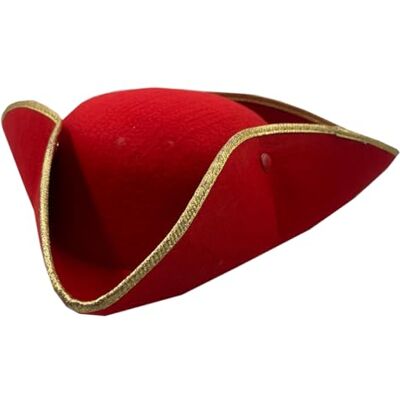 Lilinzhi Chapeau tricorne colonial pour adulte, Halloween, carnaval, photographie, décoration de pirate, chapeau de carnaval pour adulte, chapeau de fête, R, Taille unique - Publicité Lilinzhi Chapeau tricorne colonial pour adulte, Halloween, carnaval, photographie, décoration de pirate, chapeau de carnaval pour adulte, chapeau de fête, R, Taille unique - Publicité