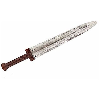 FYCAR Épée Gladiateur Romain en Plastique Rigide 10 x 76 cm Produit Unique - Publicité FYCAR Épée Gladiateur Romain en Plastique Rigide 10 x 76 cm Produit Unique - Publicité