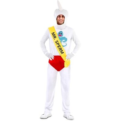 EUROCARNAVALES Déguisement Monsieur Sperme Adulte - Publicité EUROCARNAVALES Déguisement Monsieur Sperme Adulte - Publicité