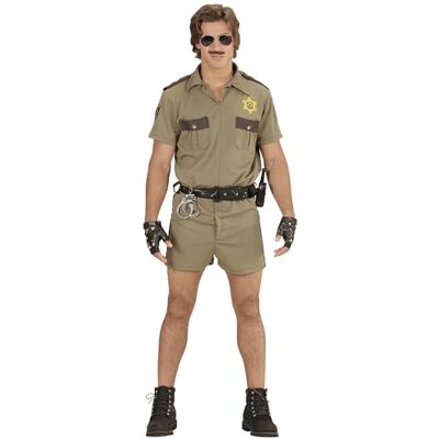 W WIDMANN MILANO Party Fashion Costume policier autoroutier, shérif, uniforme de police, costumes de carnaval - Publicité W WIDMANN MILANO Party Fashion Costume policier autoroutier, shérif, uniforme de police, costumes de carnaval - Publicité