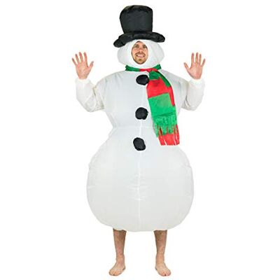 Bodysocks ® Déguisement Bonhomme de Neige Gonflable Adulte - Publicité Bodysocks ® Déguisement Bonhomme de Neige Gonflable Adulte - Publicité