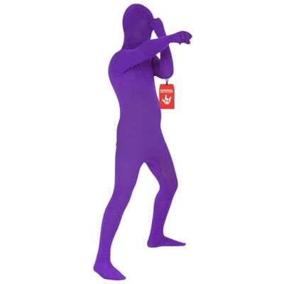 Morphsuits Deguisement Seconde Peau Enfant, Déguisement Seconde Peau Violet, Costume Zentai Enfant, Combinaison Moulante Violet, Costume Garcon Carnaval, Halloween L - Publicité Morphsuits Deguisement Seconde Peau Enfant, Déguisement Seconde Peau Violet, Costume Zentai Enfant, Combinaison Moulante Violet, Costume Garcon Carnaval, Halloween L - Publicité