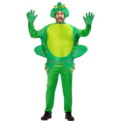 EUROCARNAVALES Déguisement de Grenouille drôle pour Adulte - Publicité EUROCARNAVALES Déguisement de Grenouille drôle pour Adulte - Publicité
