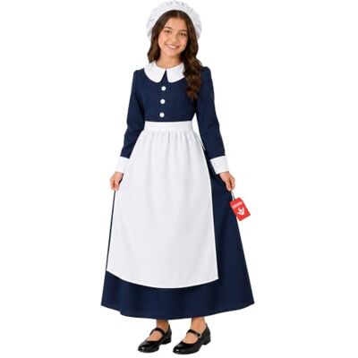 Fun Shack Deguisement Infirmiere Enfant, Robe Medievale Fille, Déguisement Infirmière Enfant, Costume Epoque Victorienne Fille, Deguisement Infirmier, Costume Carnaval, Déguisement Halloween XL - Publicité Fun Shack Deguisement Infirmiere Enfant, Robe Medievale Fille, Déguisement Infirmière Enfant, Costume Epoque Victorienne Fille, Deguisement Infirmier, Costume Carnaval, Déguisement Halloween XL - Publicité