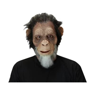 Ghoulish Productions Masque Chimpanzé Vieux Julius Ape, Gamme Perfect Fit, Costume en latex résistant, Peint à la main, Halloween, Défilé de carnaval, Fête costumée, Taille unique adulte. Publicité Ghoulish Productions Masque Chimpanzé Vieux Julius Ape, Gamme Perfect Fit, Costume en latex résistant, Peint à la main, Halloween, Défilé de carnaval, Fête costumée, Taille unique adulte. Publicité