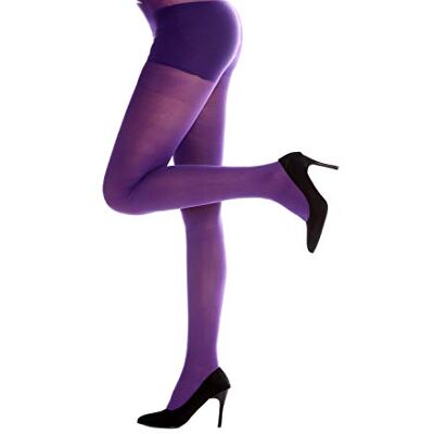 Dress Me Up WZ-012PU-lila Collants Leggings Costume Dame fête Carnaval Halloween Extensible Violets S/M - Publicité Dress Me Up WZ-012PU-lila Collants Leggings Costume Dame fête Carnaval Halloween Extensible Violets S/M - Publicité