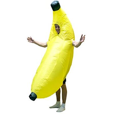 Bodysocks Fancy Dress Banane Gonflable 5060298042897 - Publicité Bodysocks Fancy Dress Banane Gonflable 5060298042897 - Publicité