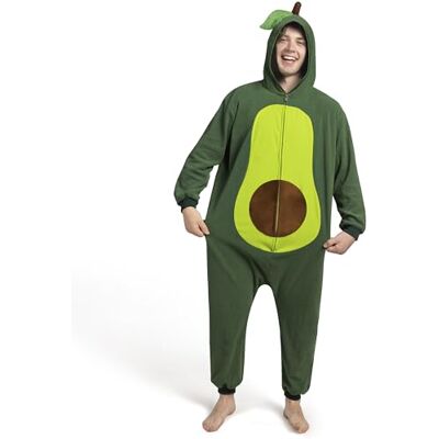 Spooktacular Creations Unisexe Avocado Pajama Adulte en Peluche avec Chapeau pour Les fêtes déguisées, Les Jeux de rôle et Les fêtes à thème Costume d'halloween - Publicité Spooktacular Creations Unisexe Avocado Pajama Adulte en Peluche avec Chapeau pour Les fêtes déguisées, Les Jeux de rôle et Les fêtes à thème Costume d'halloween - Publicité