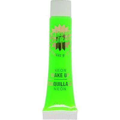 Guirca - Vopsea de față neon verde 10 ml - Neon Green - 10 ml - Face Paint - Publicité Guirca - Vopsea de față neon verde 10 ml - Neon Green - 10 ml - Face Paint - Publicité