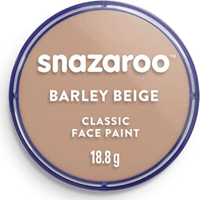Snazaroo Peinture Pour Visage et le Corps, Maquillage Pour Visage et Déguisement, Pour Enfants et Adults,Fard 18 ML, Couleur Beige Pale - Publicité Snazaroo Peinture Pour Visage et le Corps, Maquillage Pour Visage et Déguisement, Pour Enfants et Adults,Fard 18 ML, Couleur Beige Pale - Publicité