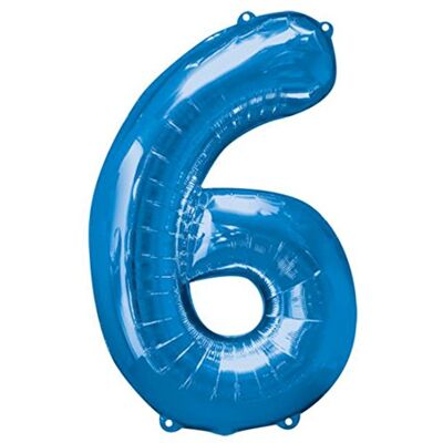 Unique Unik - 55746 - Bleu - 86 cm - Ballon - Publicité Unique Unik - 55746 - Bleu - 86 cm - Ballon - Publicité