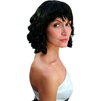 WIG ME UP VK Event Fashion Perruque Noire, Style Baroque, Gothique, Pirate Des Caraïbes, Idéal Pour Cosplay - Publicité WIG ME UP VK Event Fashion Perruque Noire, Style Baroque, Gothique, Pirate Des Caraïbes, Idéal Pour Cosplay - Publicité