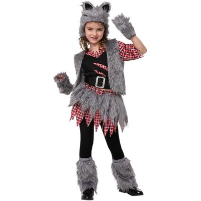 Spooktacular Creations Gilet pour fille Costume de loup-garou pour Halloween - Publicité Spooktacular Creations Gilet pour fille Costume de loup-garou pour Halloween - Publicité