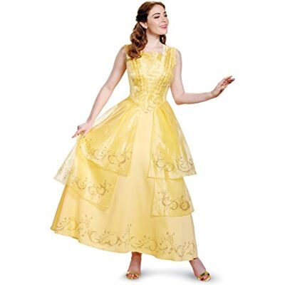 Disney Disguise Women's Belle Ball Gown Prestige Fancy Dress Costume X-Large - Publicité Disney Disguise Women's Belle Ball Gown Prestige Fancy Dress Costume X-Large - Publicité