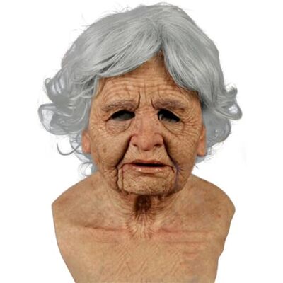 Allbestop Masque De Tête Humaine Réaliste, Halloween Du Visage De Latex Effrayante Accessoires De Costume Réalistes Pour Cosplay Et Déguisement Fête De Carnaval Et Fête À Thème (D) - Publicité Allbestop Masque De Tête Humaine Réaliste, Halloween Du Visage De Latex Effrayante Accessoires De Costume Réalistes Pour Cosplay Et Déguisement Fête De Carnaval Et Fête À Thème (D) - Publicité