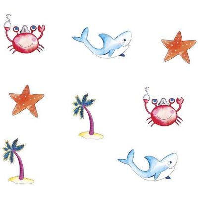 P'tit Clown CAM ET LEON Accessoires Décoration d’Anniversaire Enfant Thème Pirates Assiettes, Gobelets, Serviettes, Confettis, Sachets, Cartes d’Invitation (Paille x8) - Publicité P'tit Clown CAM ET LEON Accessoires Décoration d’Anniversaire Enfant Thème Pirates Assiettes, Gobelets, Serviettes, Confettis, Sachets, Cartes d’Invitation (Paille x8) - Publicité