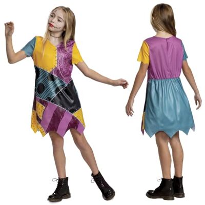 Disney L’Étrange Noël de Monsieur Jack Déguisement Enfant Sally avec Détails Authentiques Taille S 5 à 6 Ans Licence Officielle du Film Costume de Jeu - Publicité Disney L’Étrange Noël de Monsieur Jack Déguisement Enfant Sally avec Détails Authentiques Taille S 5 à 6 Ans Licence Officielle du Film Costume de Jeu - Publicité