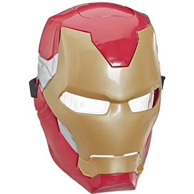 Hasbro Star Wars Marvel Avengers Masque électronique à visière mobile d'Iron Man avec effets lumineux activés par la visière pour se déguiser comme son héros préféré - Publicité Hasbro Star Wars Marvel Avengers Masque électronique à visière mobile d'Iron Man avec effets lumineux activés par la visière pour se déguiser comme son héros préféré - Publicité