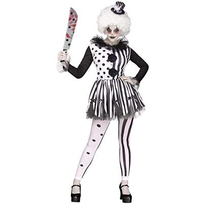 Fun World Déguisement de clown tueur pour femme - Publicité Fun World Déguisement de clown tueur pour femme - Publicité